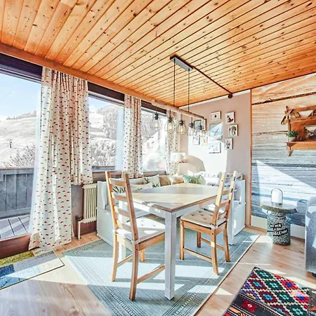 Pistenblick Haus Bellevue Haus D Saalbach-Hinterglemm