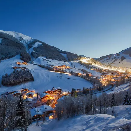 Daire Pistenblick Haus Bellevue Haus D Saalbach-Hinterglemm