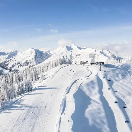 Pistenblick Haus Bellevue Haus D
