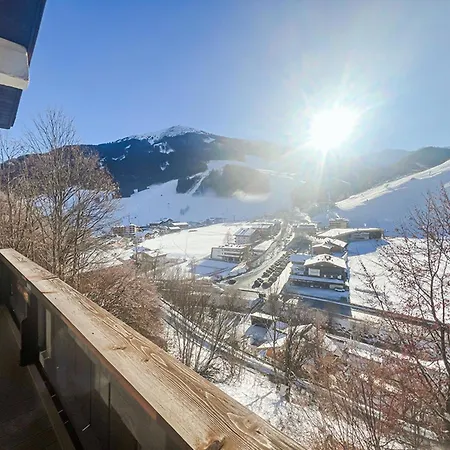 Pistenblick Haus Bellevue Haus D Appartement Saalbach-Hinterglemm