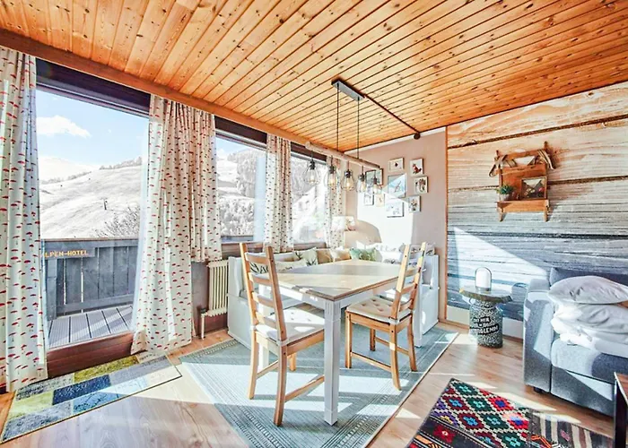Pistenblick Haus Bellevue Haus D 萨尔巴赫